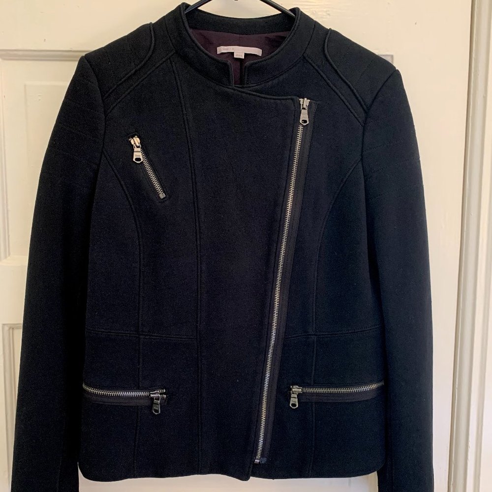 GAP Black Moto Jacket